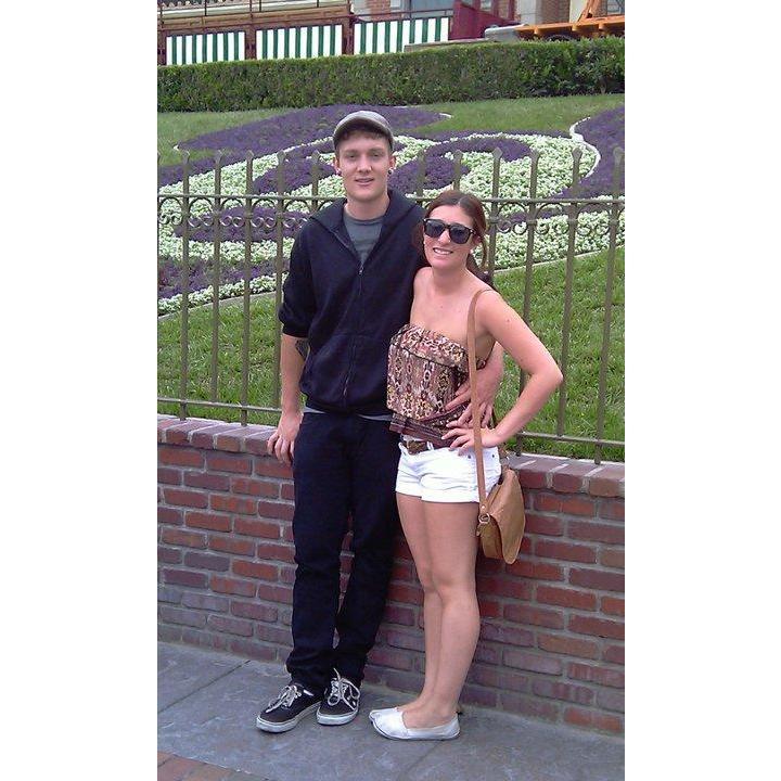 Our first trip to Disneyland together