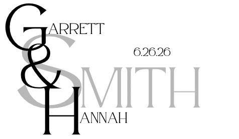 The Wedding Website of Hannah Evans and Garrett Smith