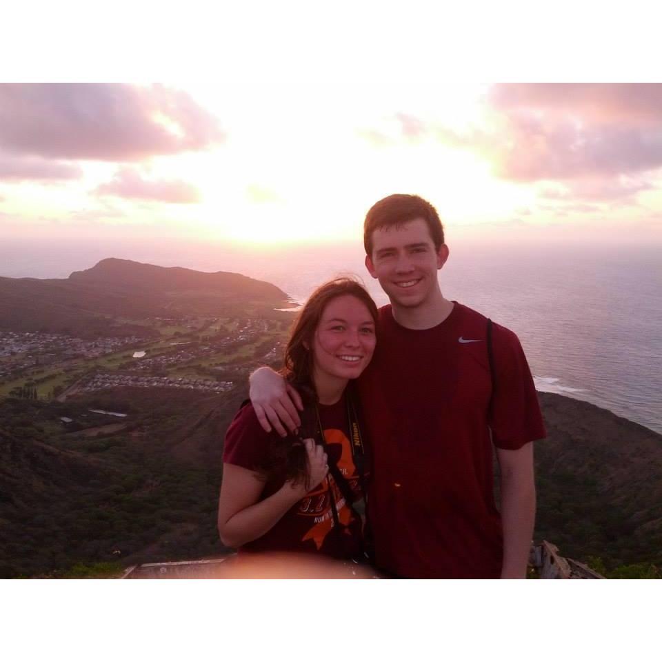 Sunrise at the top of Koko Head Crater
June 2014