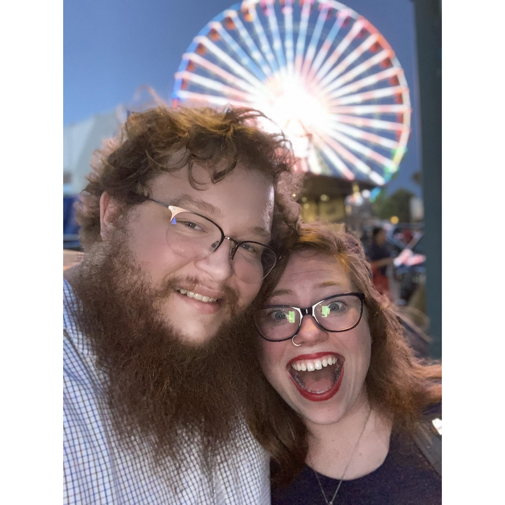 James's first time experiencing the Great Minnesota Get-Together (the State Fair)