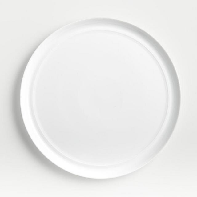 Hue White Dinner Plates, Set of Four