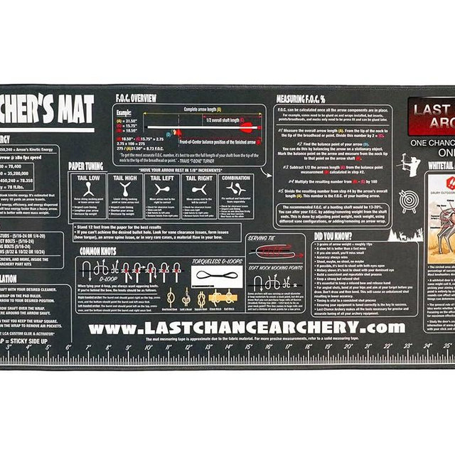 Archery Archer's Workbench Mat