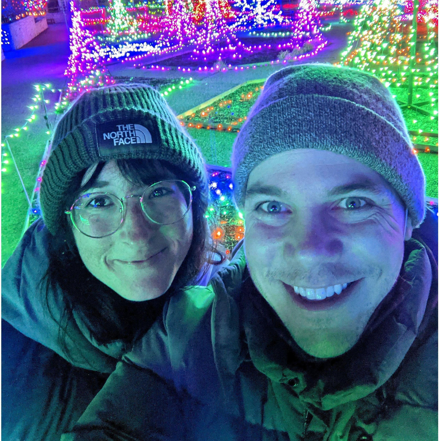 Powell Gardens Christmas lights!