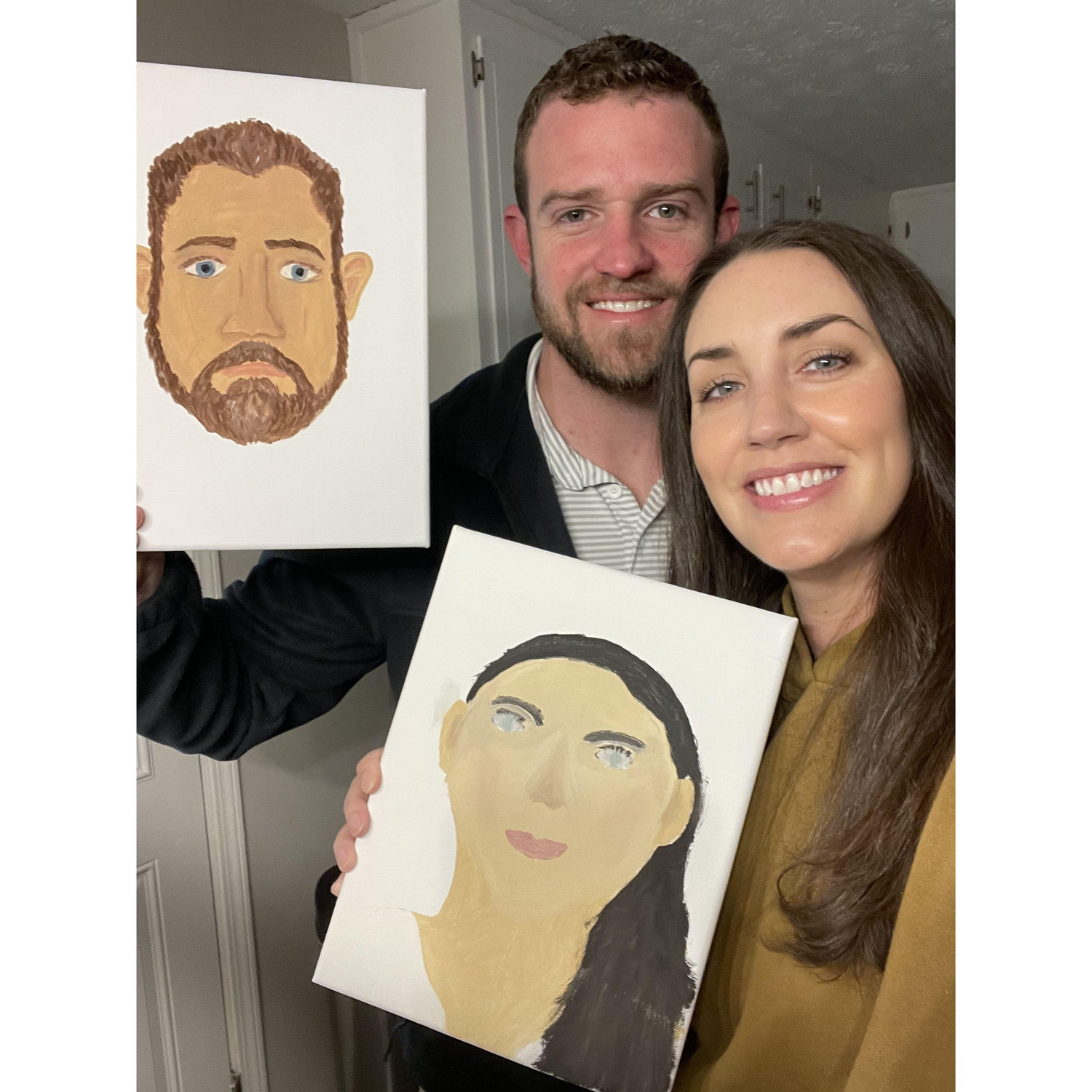I highly recommend painting your partner lol