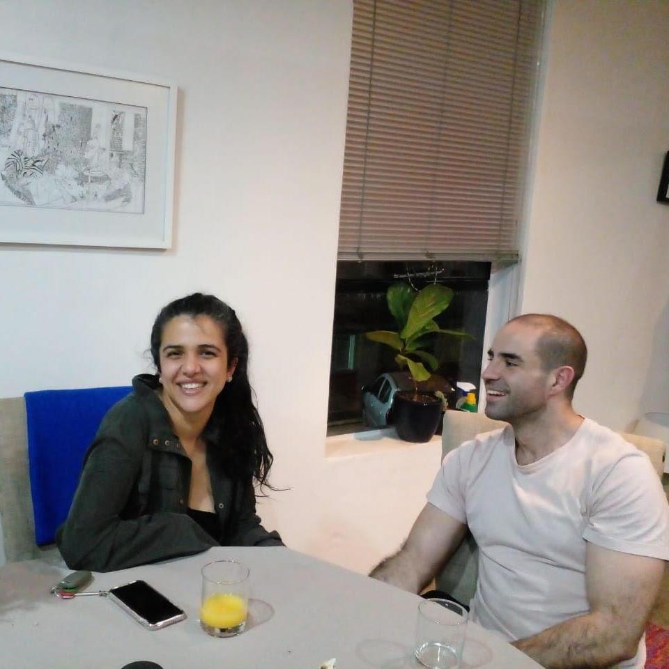For a little over a year, Anton and Mona were long distance. They would visit each other between Joburg and Cape Town, staying in touch in between.