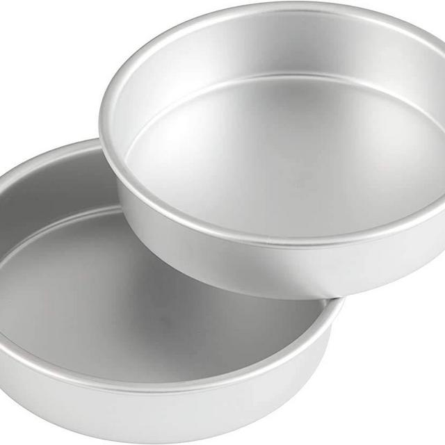 Wilton Aluminum 8-Inch Round Cake Pan Set, 2-Piece
