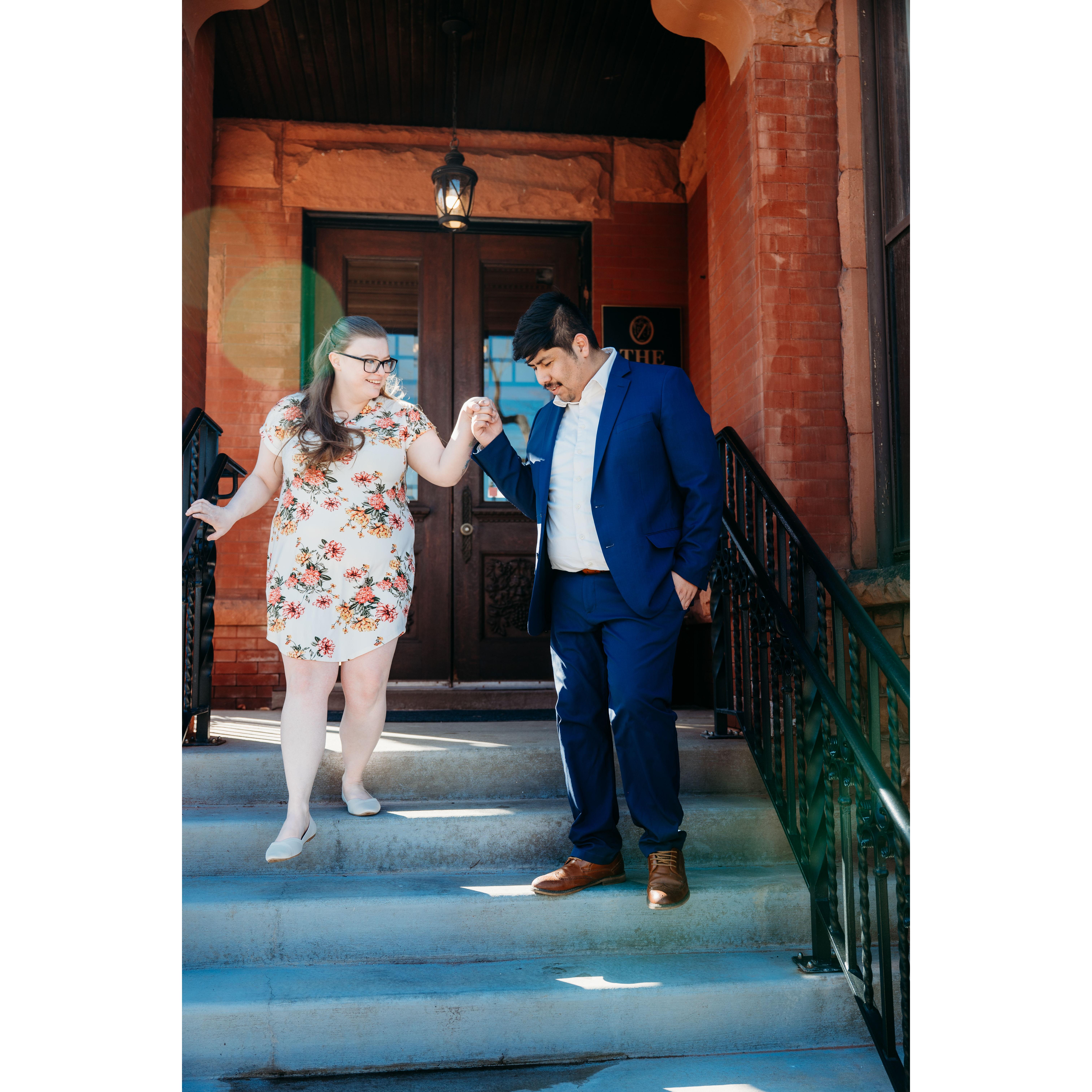 One of my favorite pictures from our engagement shoot