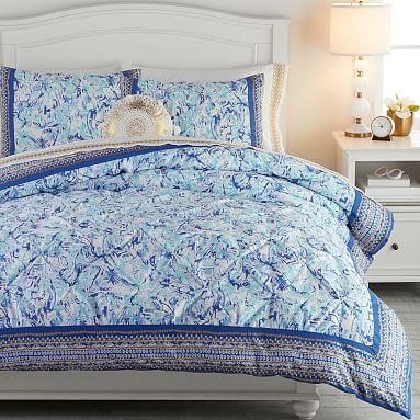 Lilly Pulitzer Elephant Appeal Duvet Cover + Sham