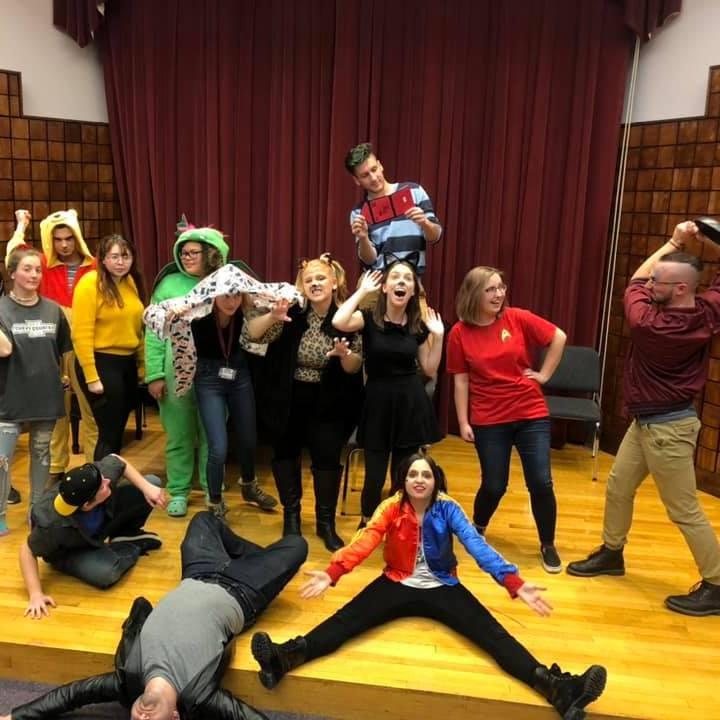 18 and up improv Halloween