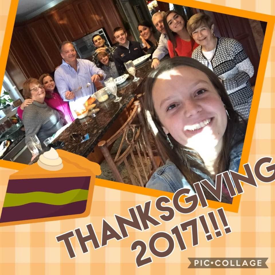 First Harnois-Matthews Thanksgiving - 2017