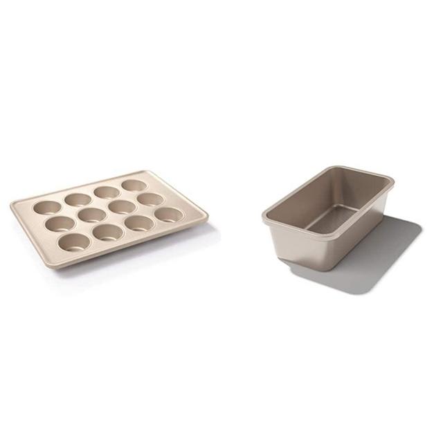 OXO Good Grips Non-Stick Pro 12 Cup Muffin Pan & Good Grips Non-Stick Pro 1 Lb Loaf Pan