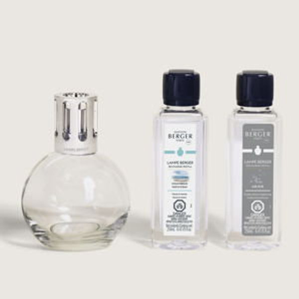 Essential Round Lamp Ritual Starter Kit with Air Pur So Neutral + Ocean Breeze