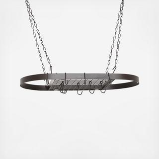 Oval Hanging Pot Rack