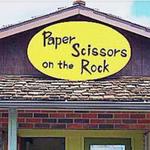 Paper Scissors On The Rock