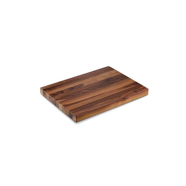 HexClad Medium Walnut Cutting Board, Reversible, Premium Hardwood, Great For Chopping, Cutting, or Serving Charcuterie, 15.75 x 11.75 Inches