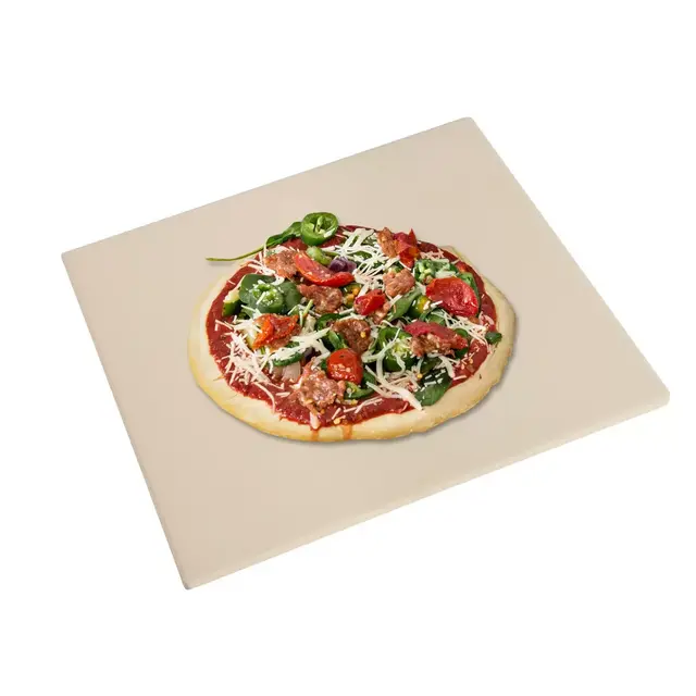 Honey-Can-Do® 14-Inch x 16-Inch Rectangular Pizza Stone in Natural