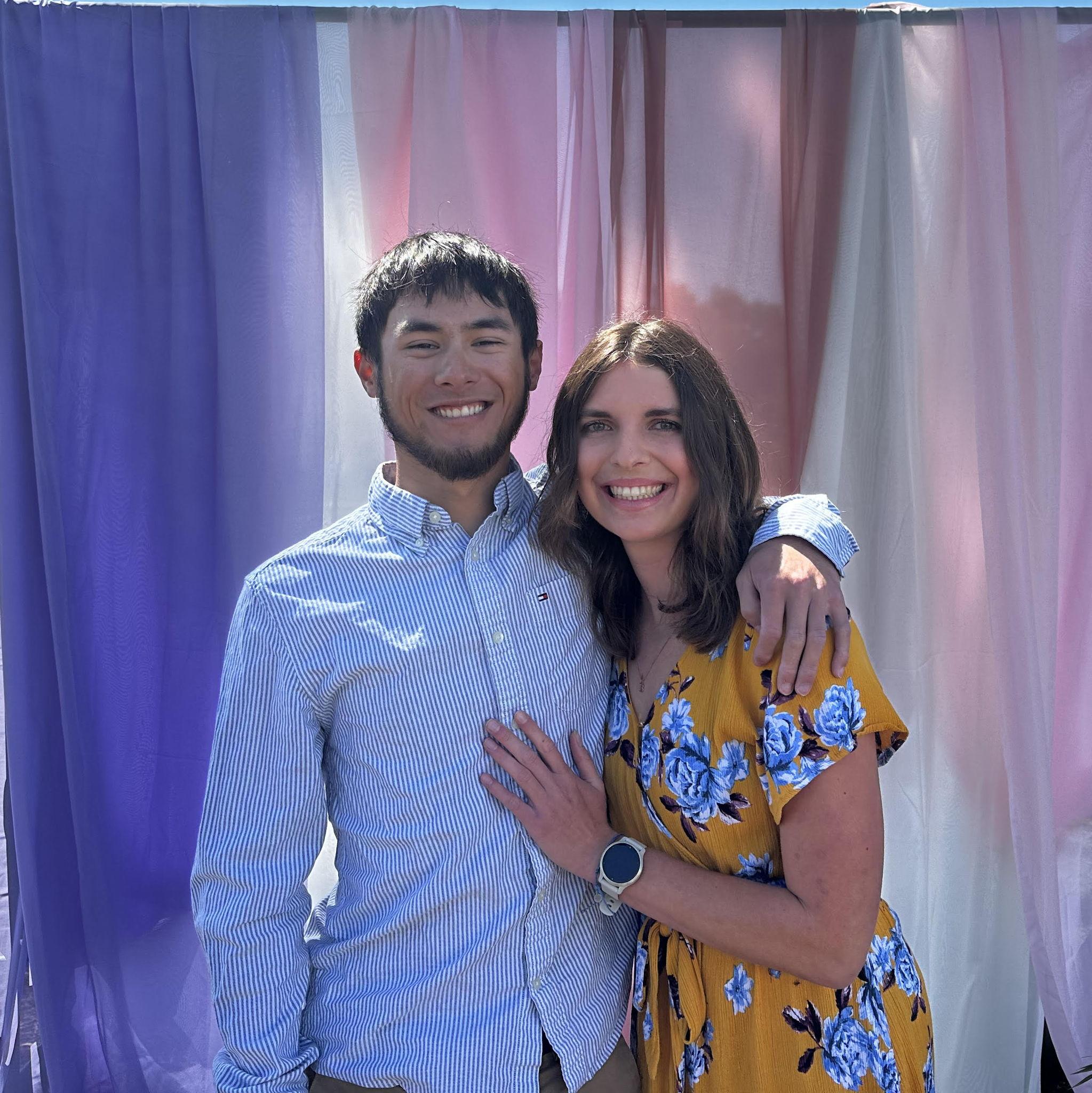 Celebrating Easter together at Bree's church in SLO