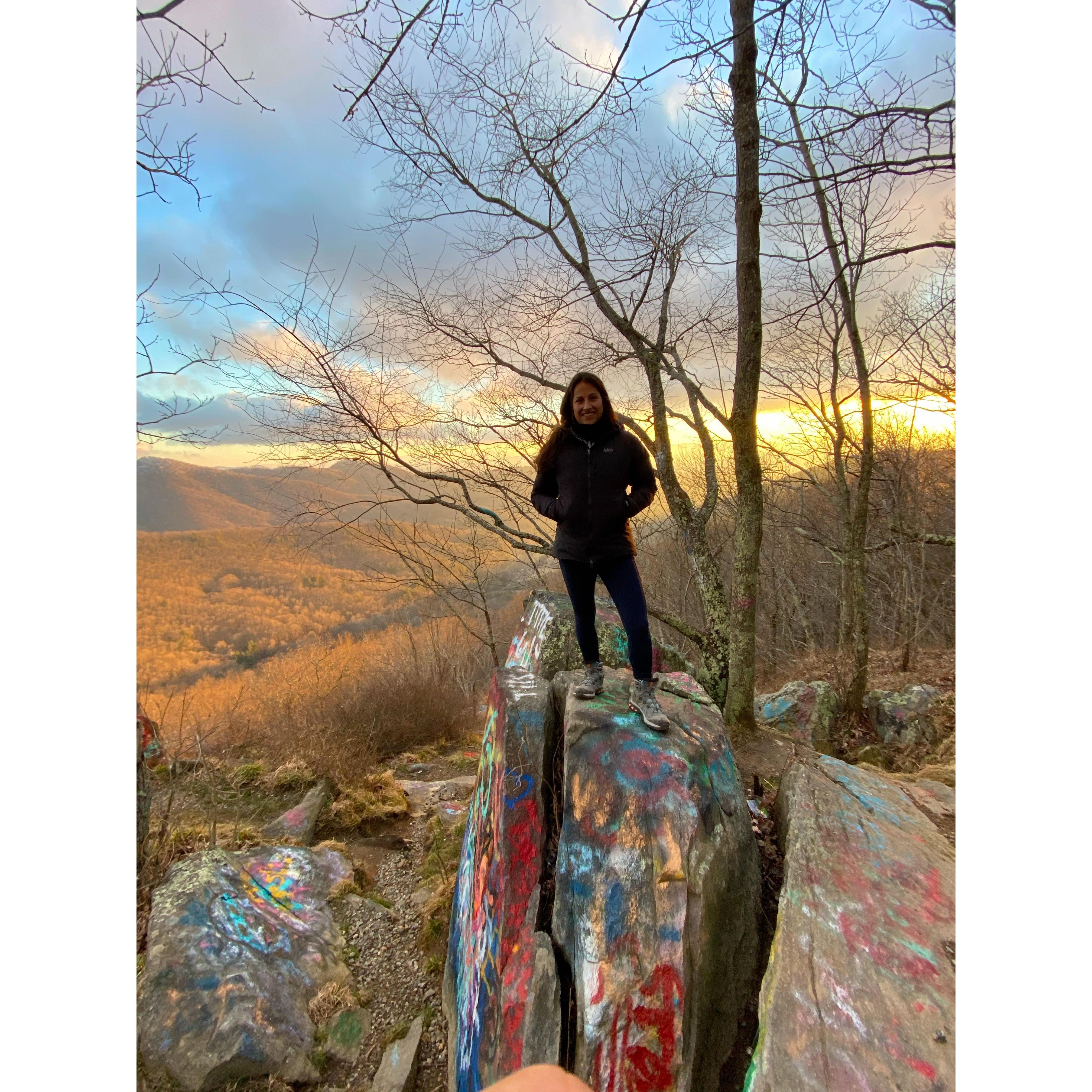 Before stopping in Asheville, NC!