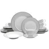 Parchment 20 Piece Dinnerware Set, Service for 4