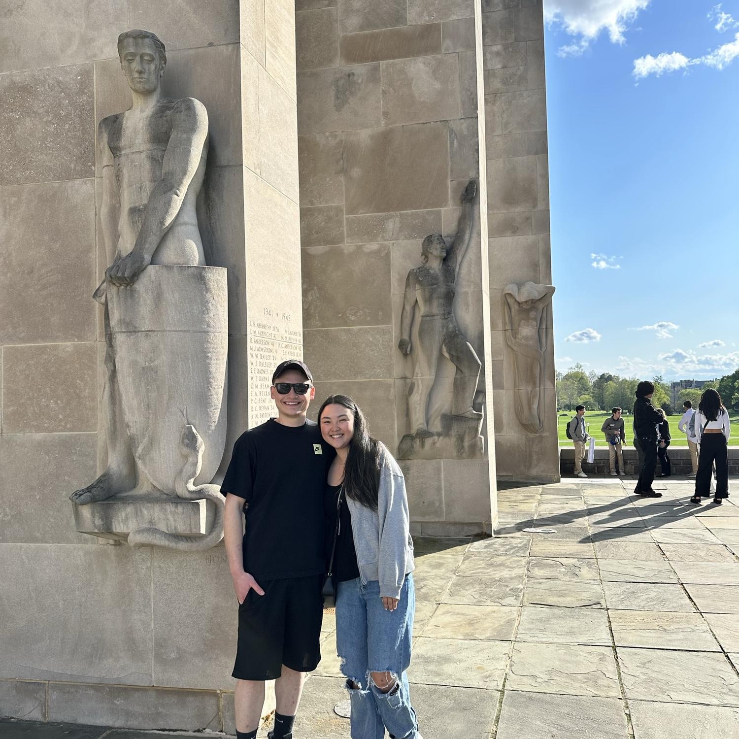 Visiting Marin’s Alma Mater (Go Hokies!)