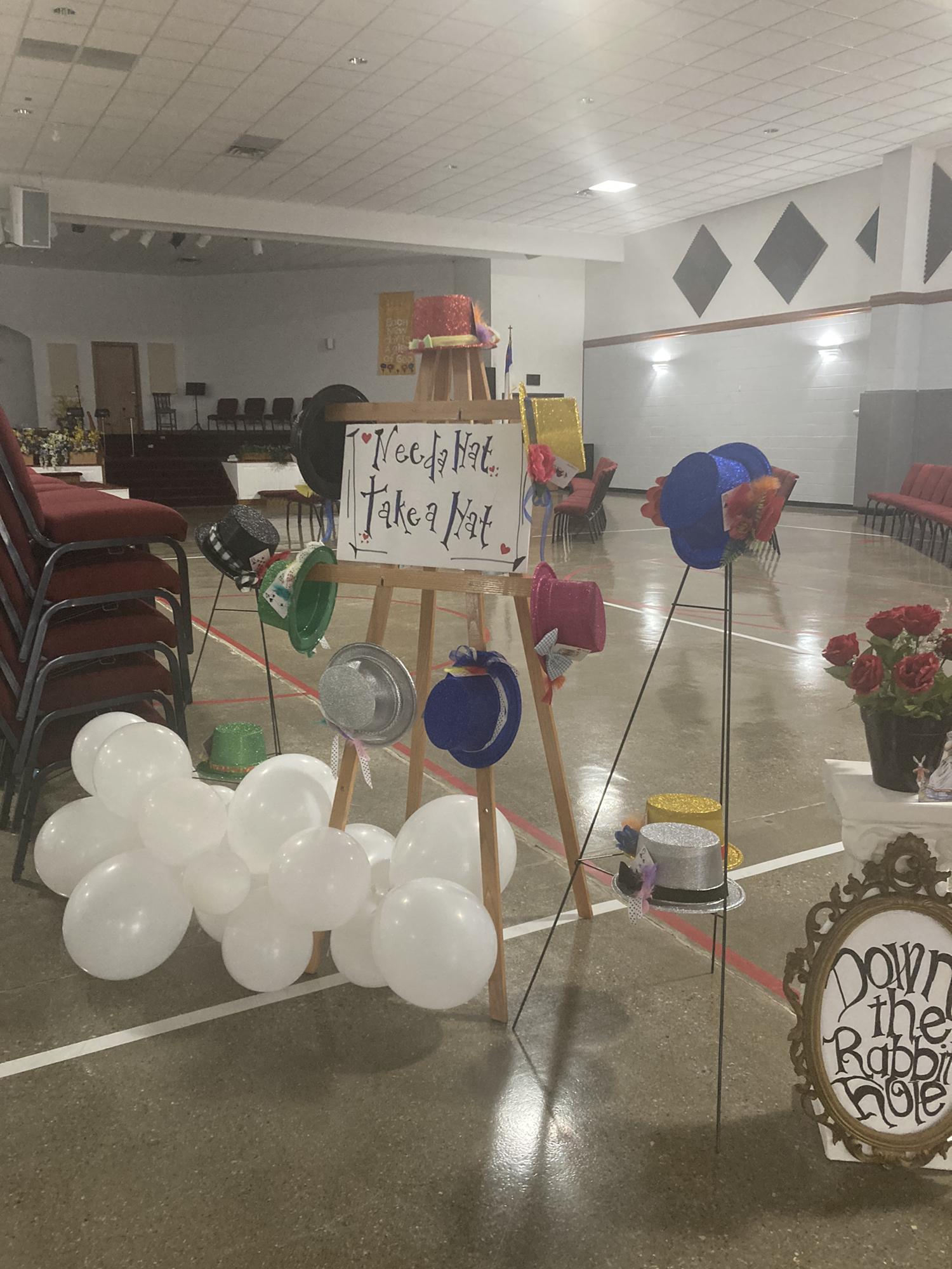 Decor and details; prepared and provided by Katie’s cousin, Terry Riffle and other family