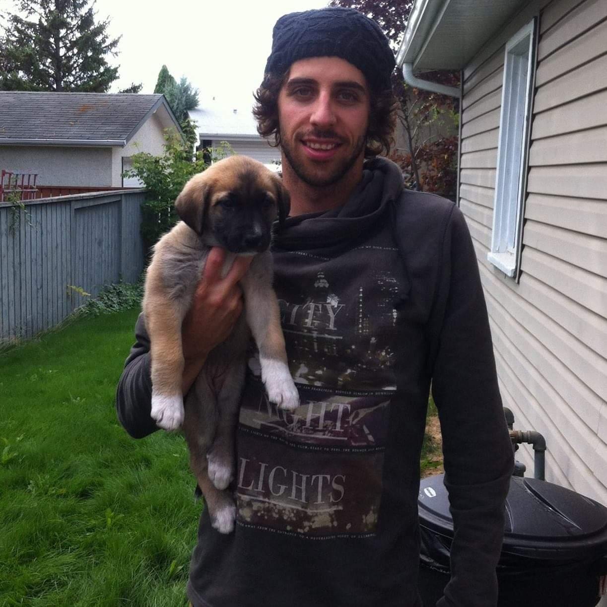 Chris and Mittens