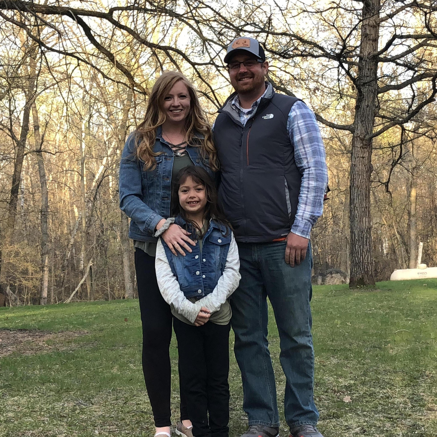 Our hearts are so happy to become a family. We spend a lot of time fishing and golfing. Leylah seems to catch the biggest fish!