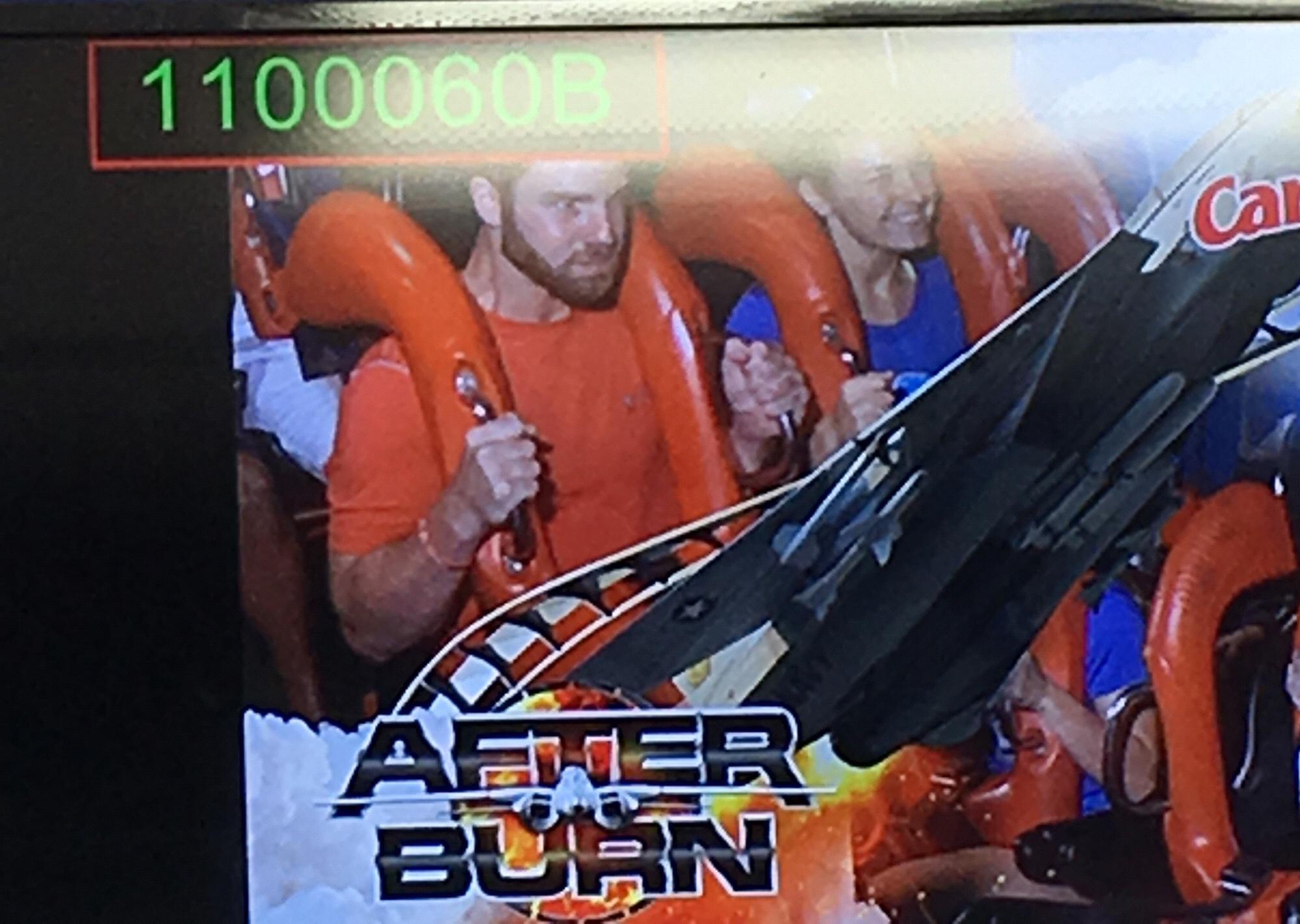 Will hates rollercoasters but knows how much I love them...