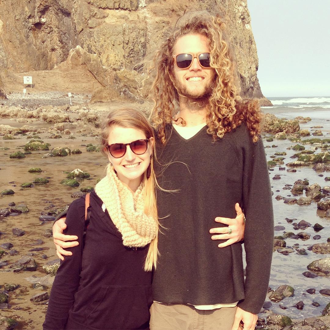 Cannon Beach 2015 - the first wedding we went to together!