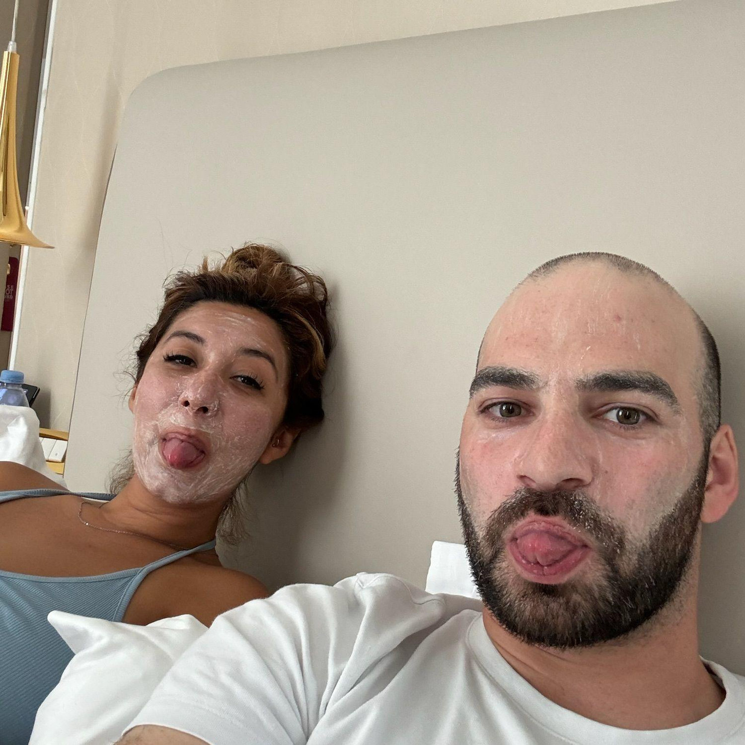 Just being our silly selves