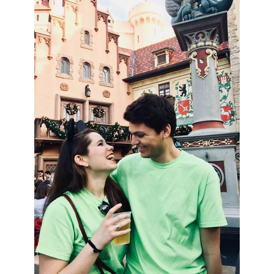 2017: the year we moved in together, featuring Alyssa's birthday trip to Epcot.