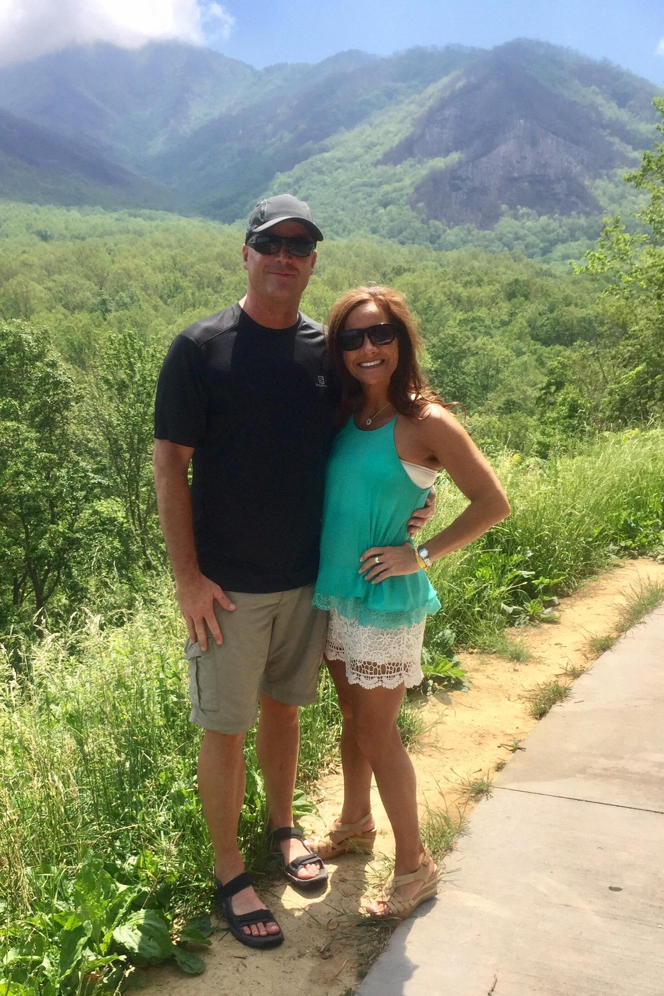 Spending the day sightseeing in the Smokies.❤️