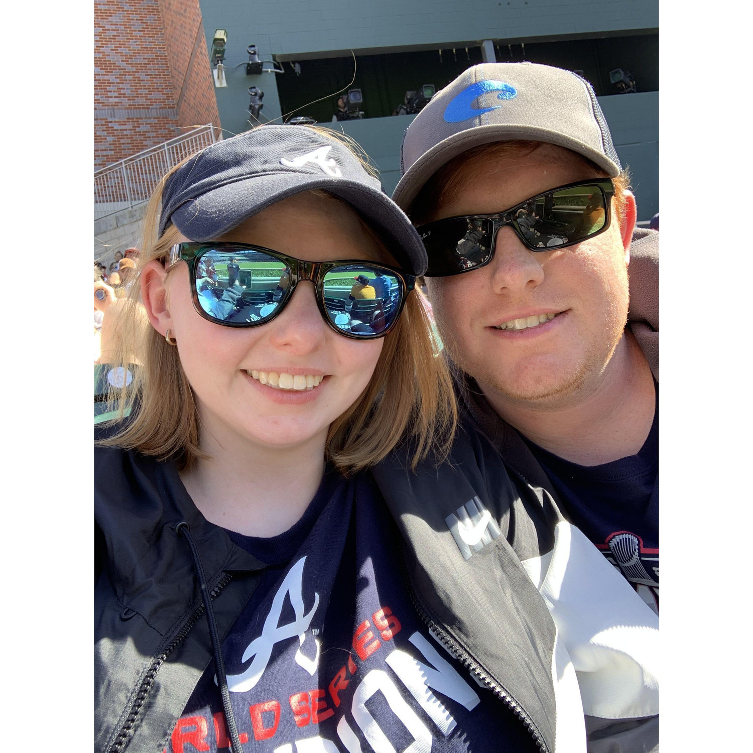 April 10, 2022 - Our first Braves game together!
