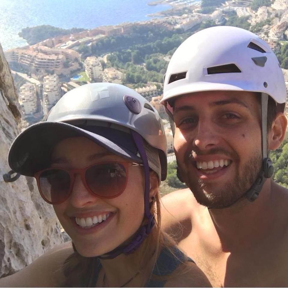 Climbing in Calpe, Spain, 2017