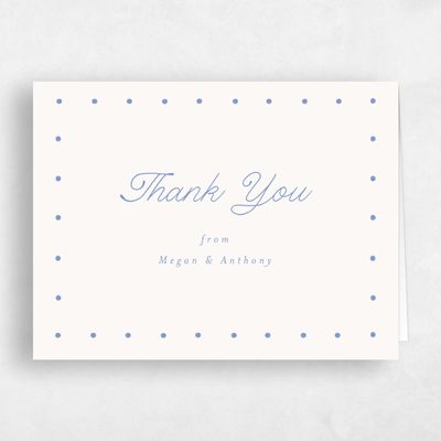 Beige Wedding Thank You - Lirael Landscape