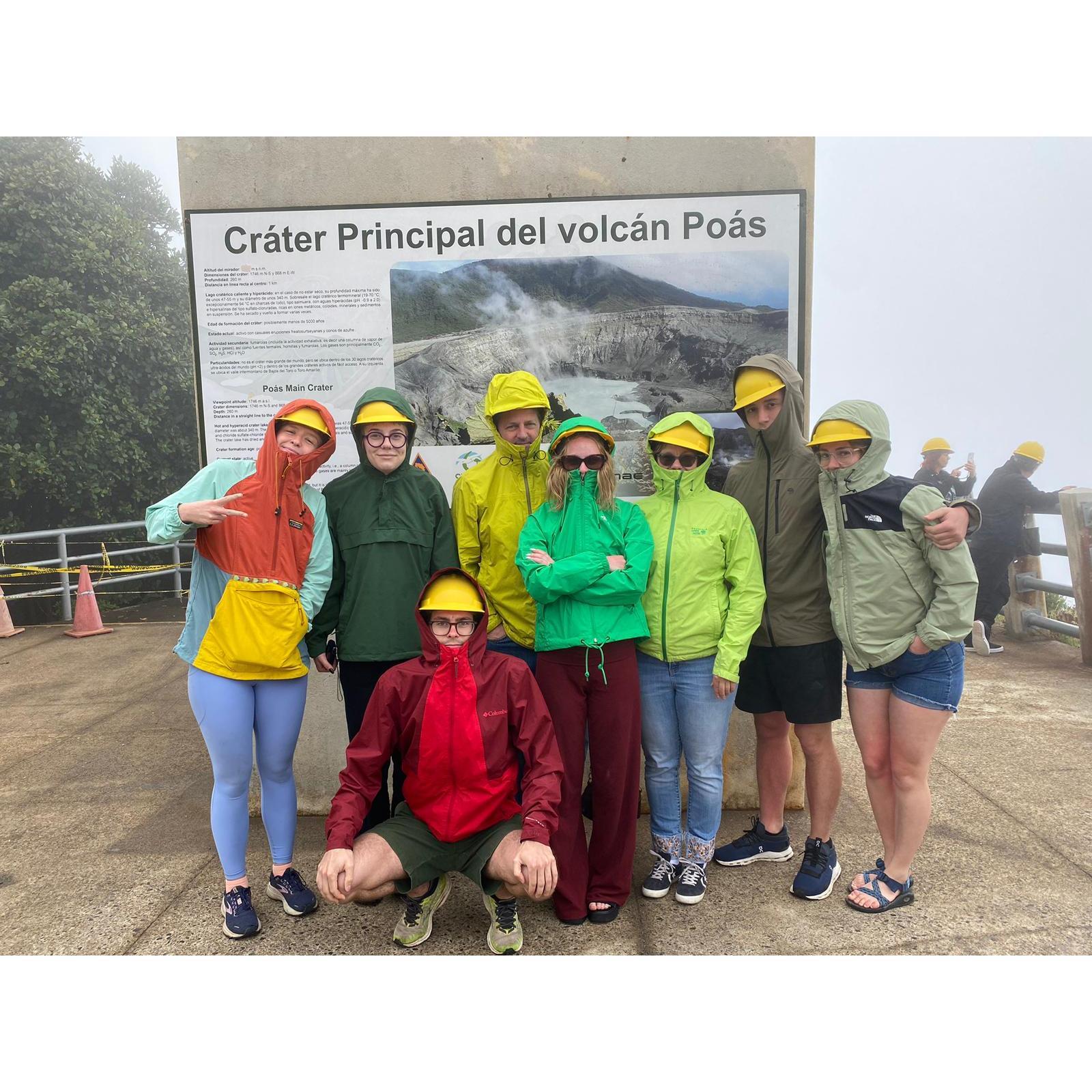May 2024. Poas Volcano (we did not see the crater), but we did visit Ann and Tims new CR Home
