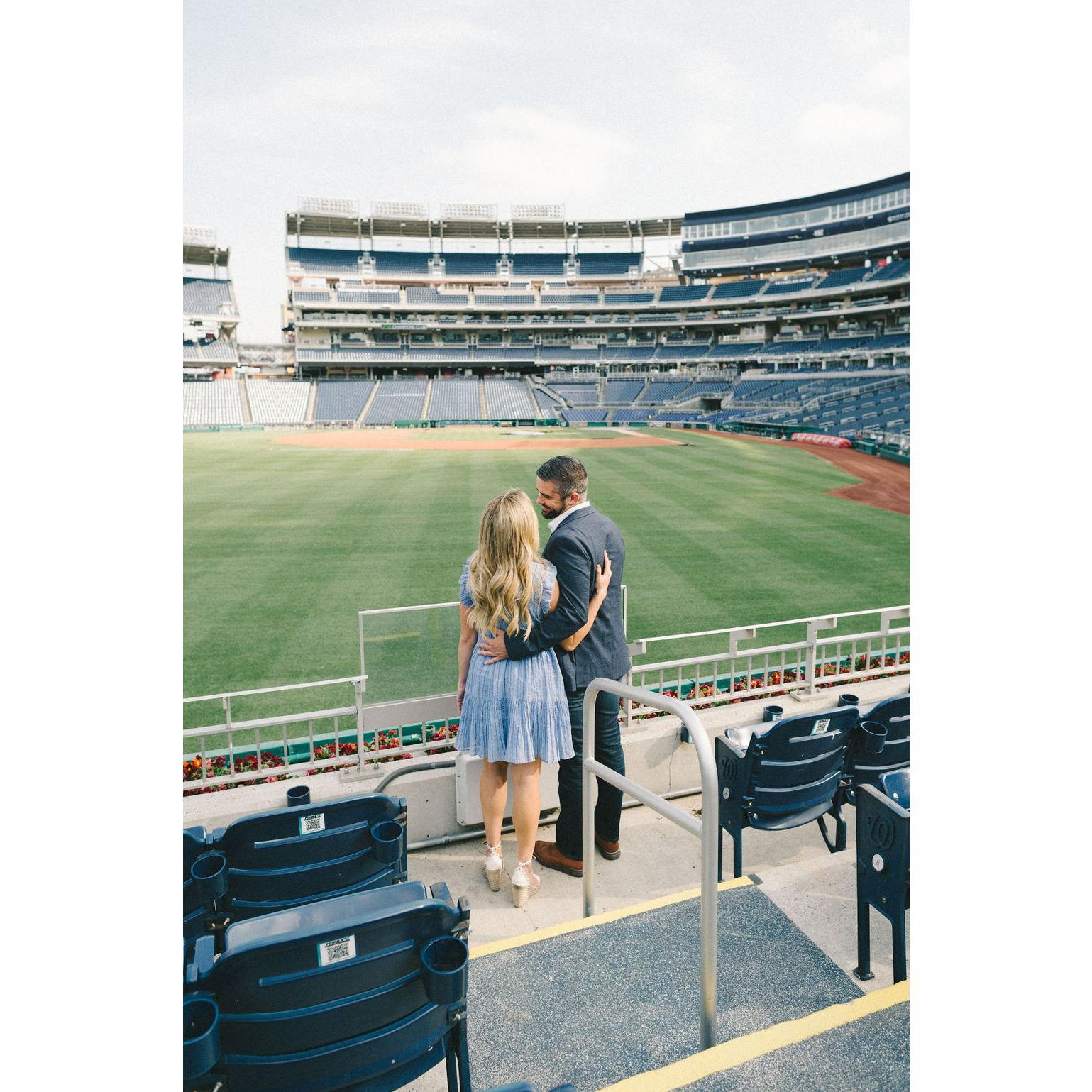 Where it all began, at the Nats Park!