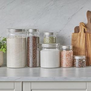 Pyrex 6-Pack Glass Canister Set