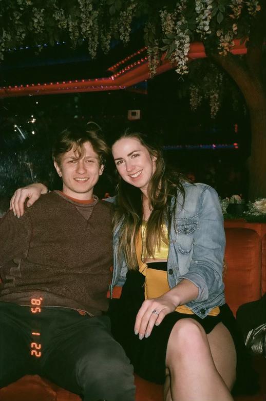 In Vegas as fiancés!