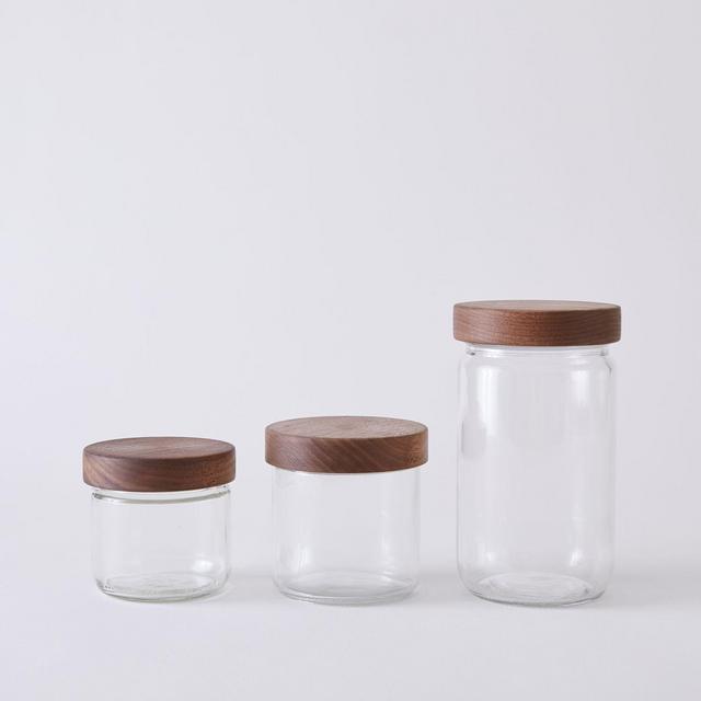 Stackable Storage Jars with Hand-Turned Lids