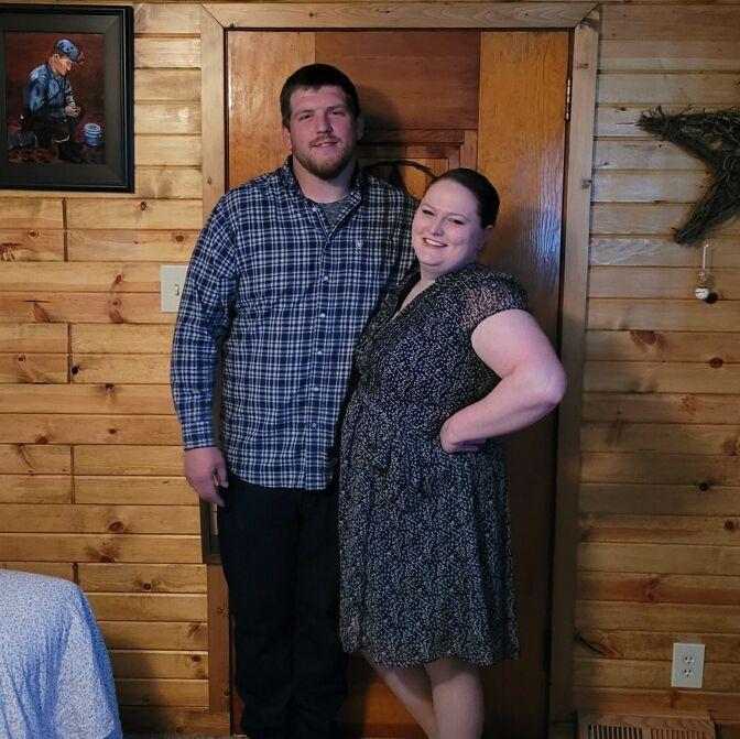 One of our 1st Easters together... We clean up nice, don't we?