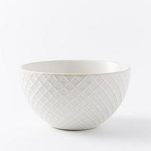 Textured Bowls (Set of 4) - White