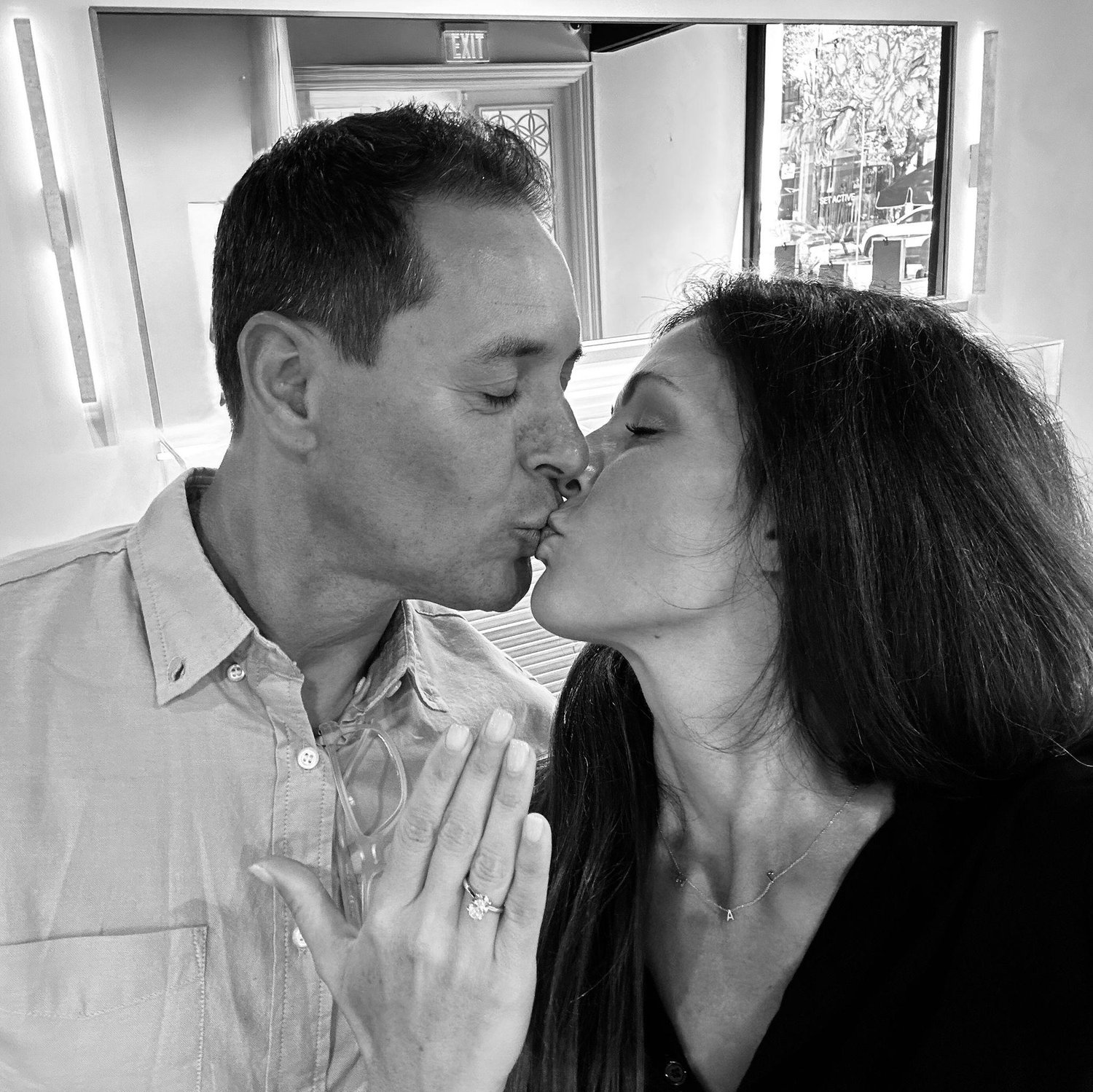 She said yes!