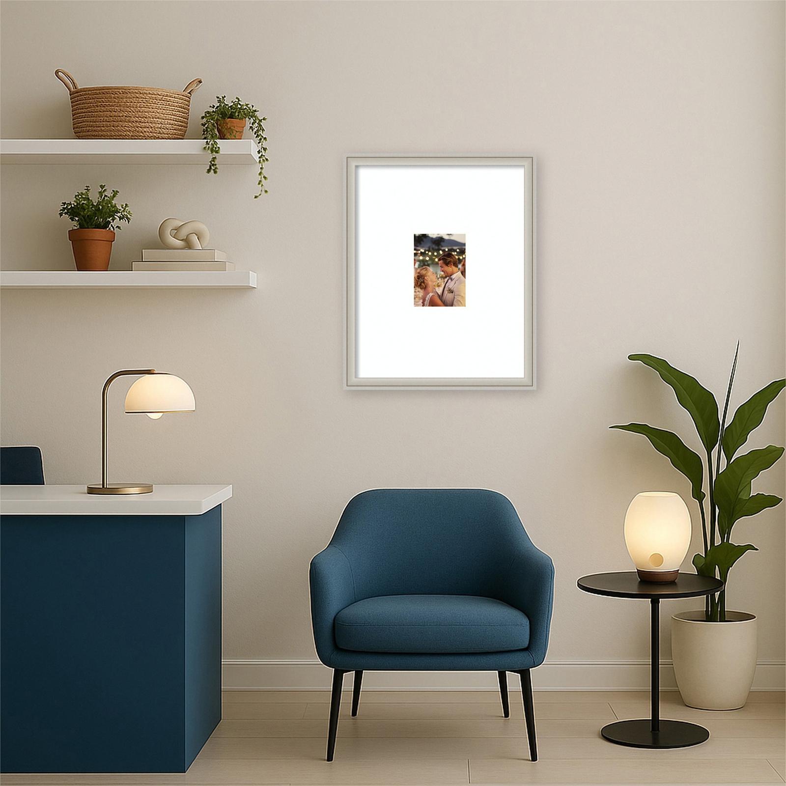 Kate & Laurel, Florence Picture Frame 16x20 Matted to 5x7 Photo