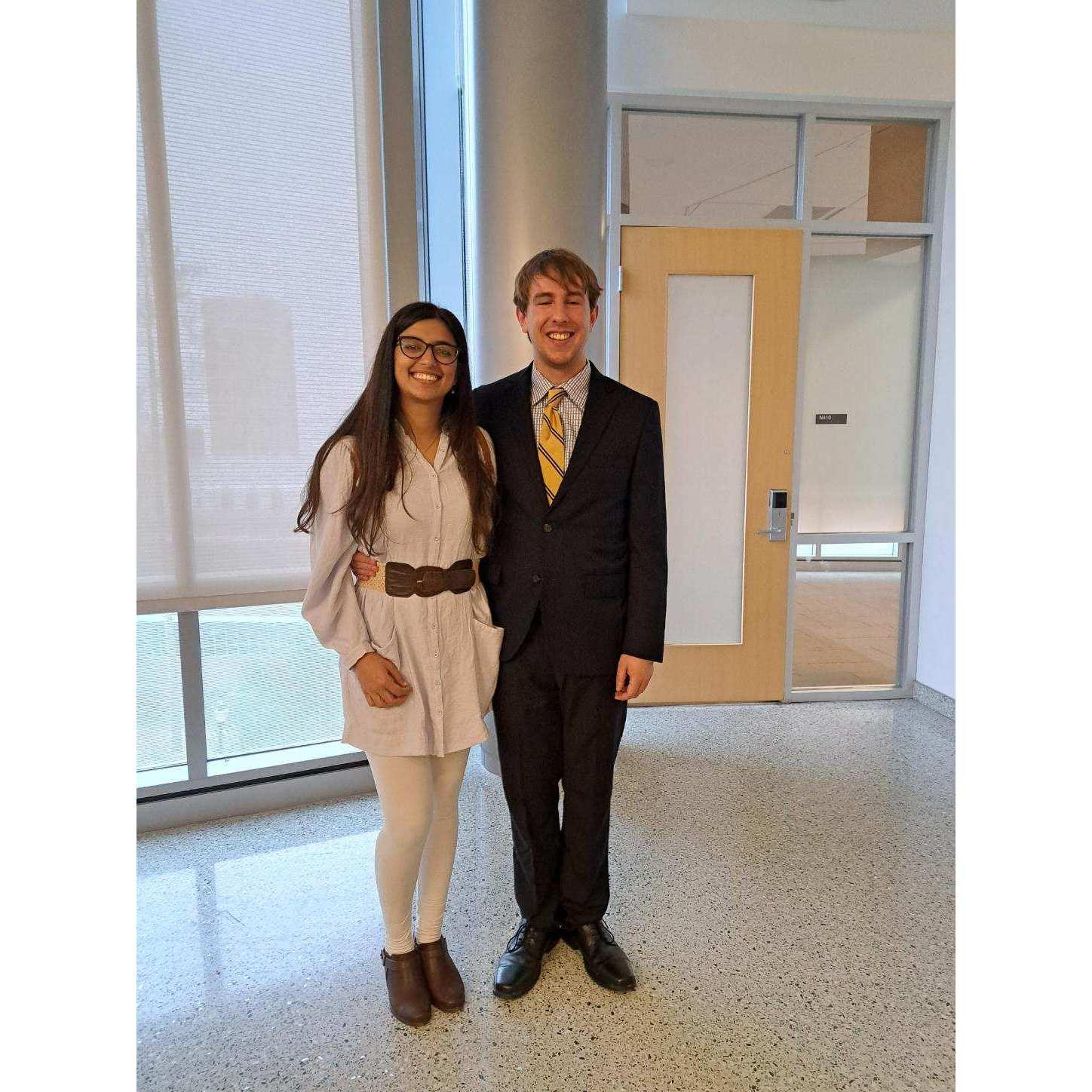 Congrats to Sam on his PhD! UMass Amherst. 2022.