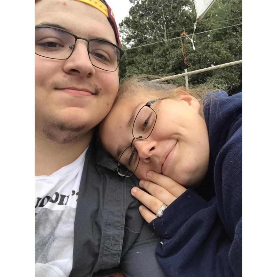 We went to this cute little pumpkin patch before Halloween. I thought it was a perfect opportunity to get some pics of us together!