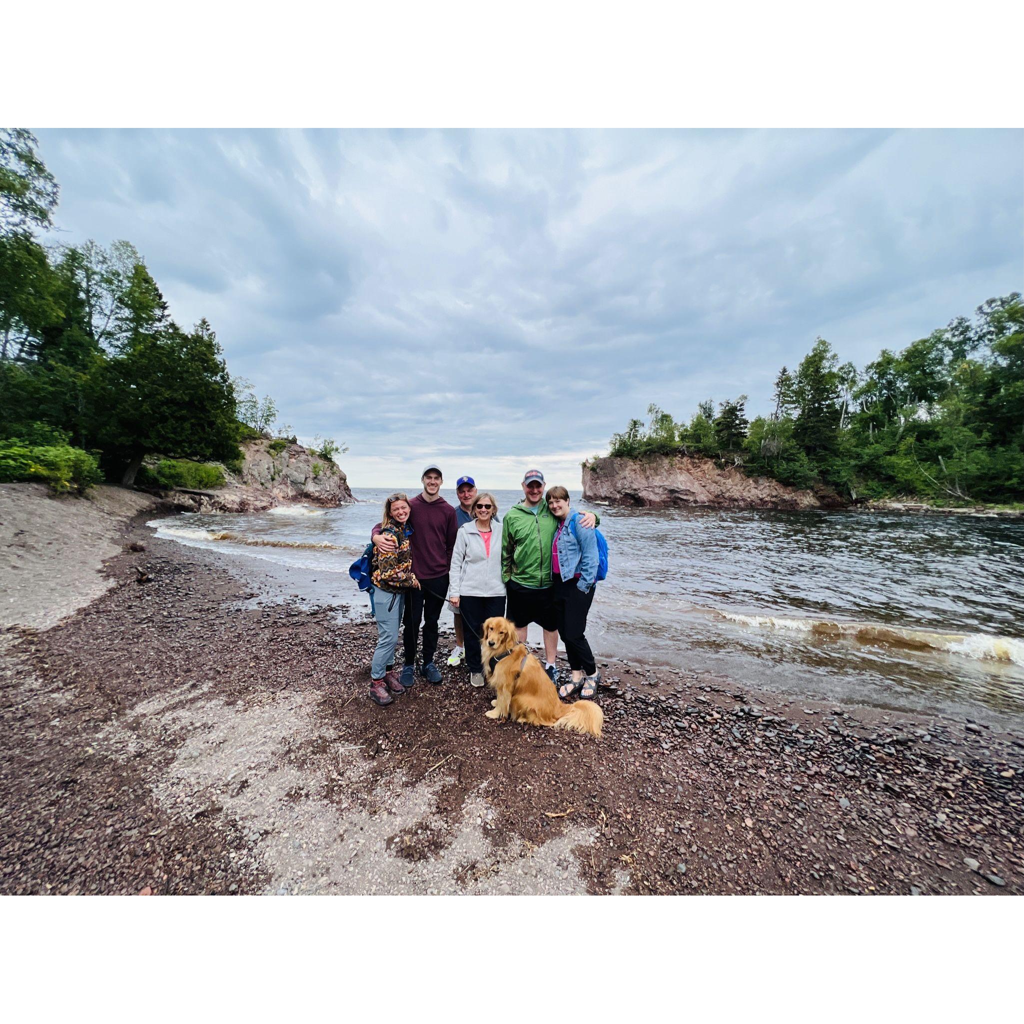 Family trip to the North Shore