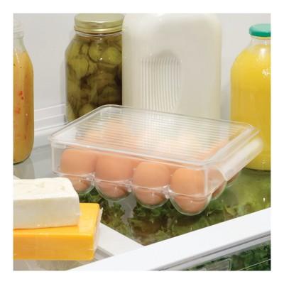 InterDesign Fridge Binz 12-Egg Holder with Lid