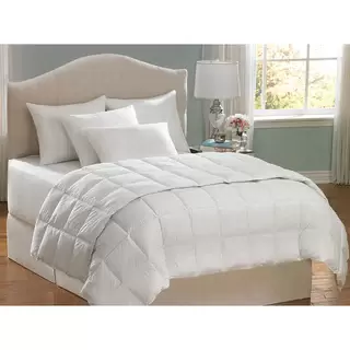 AllerEase Hot Water Washable Allergy Protection Comforter- Twin