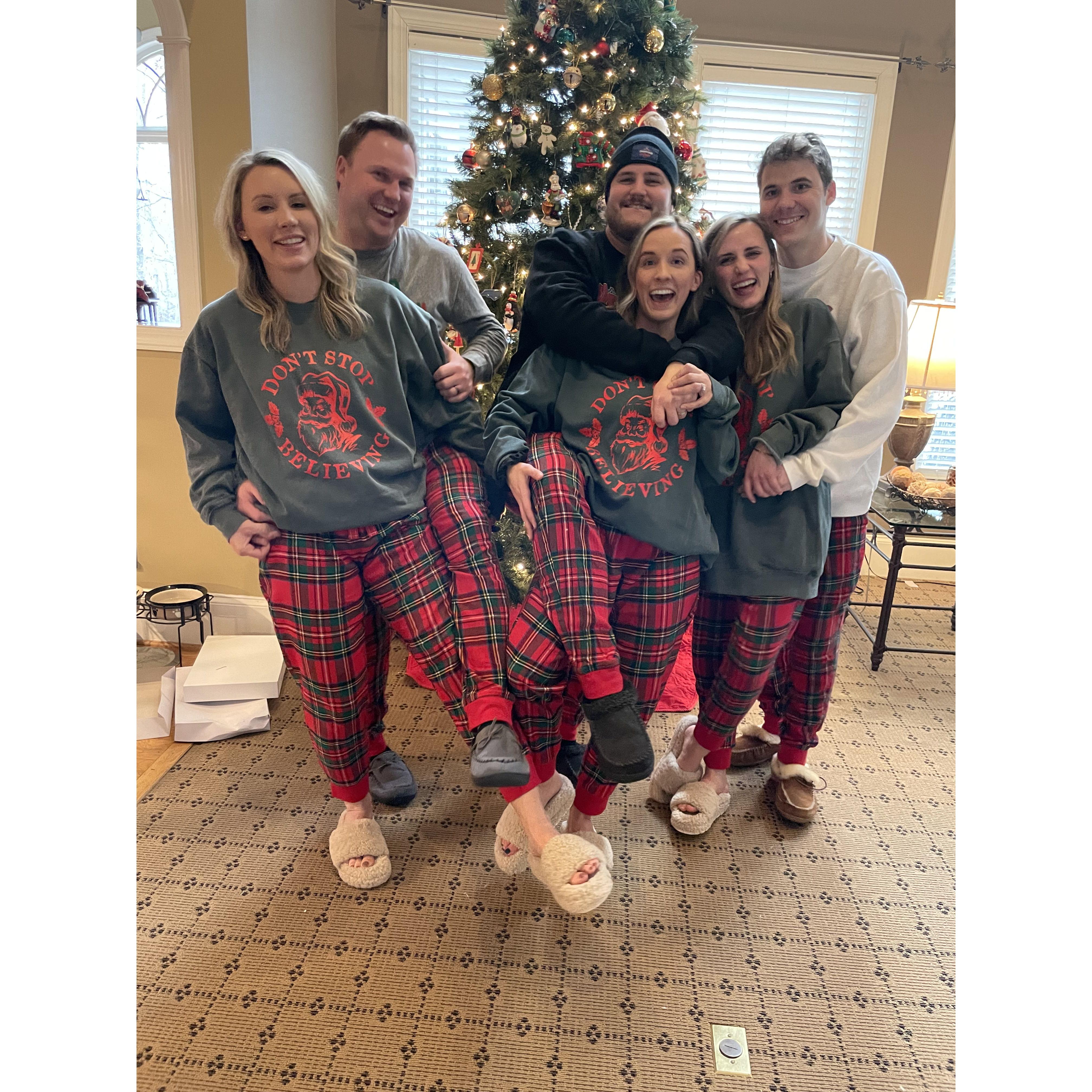 December 2021: Christmas shenanigans at the DeBerry's